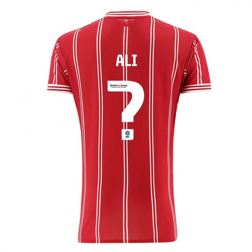 Niño Camiseta Zack Ali #0 Rojo 1ª Equipación 2023/24 La Camisa México