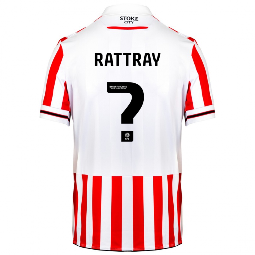 Niño Camiseta Zane Rattray #0 Rojo Blanco 1ª Equipación 2023/24 La Camisa México