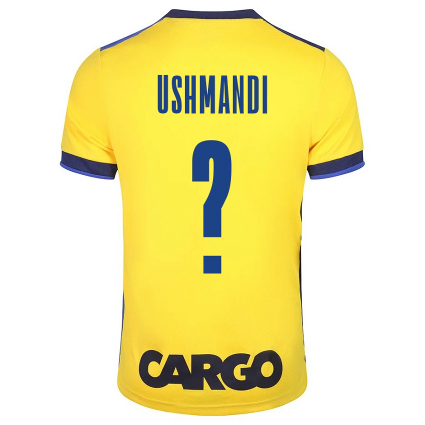 Niño Camiseta Anar Ushmandi #0 Amarillo 1ª Equipación 2023/24 La Camisa México