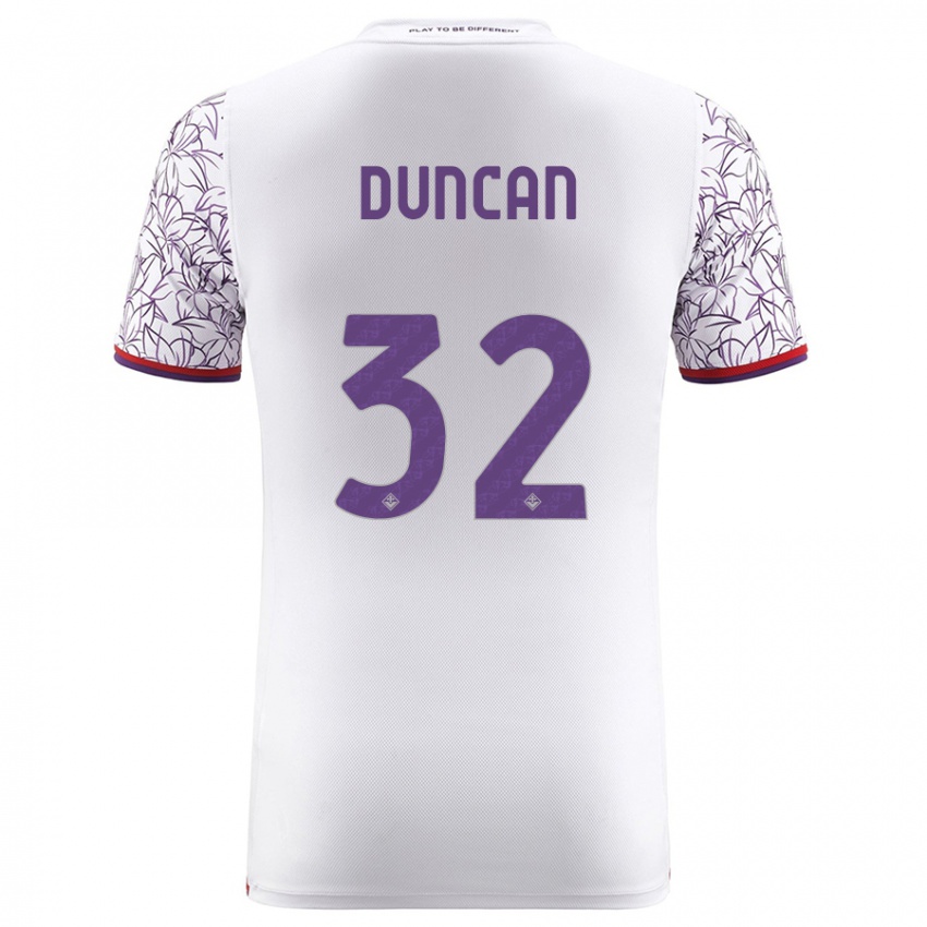 Niño Camiseta Alfred Duncan #32 Blanco 2ª Equipación 2023/24 La Camisa México