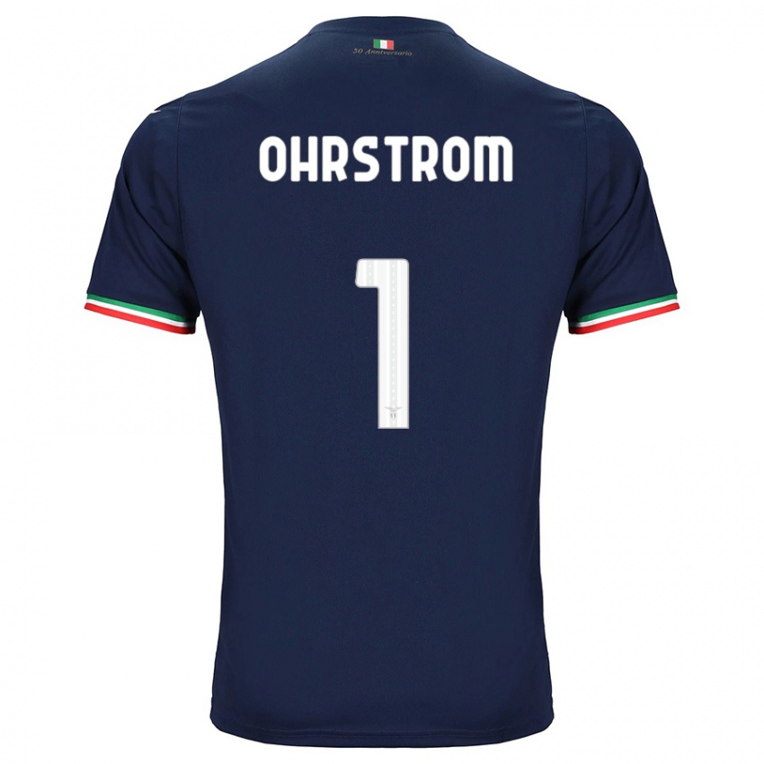 Niño Camiseta Stephanie Ohrstrom #1 Armada 2ª Equipación 2023/24 La Camisa México