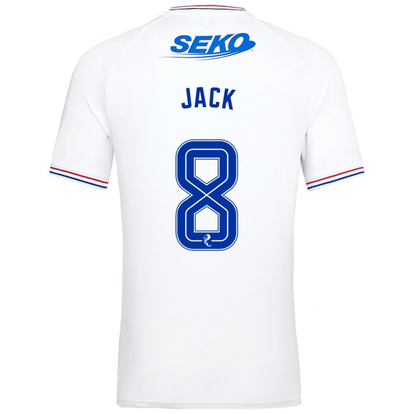 Niño Camiseta Ryan Jack #8 Blanco 2ª Equipación 2023/24 La Camisa México
