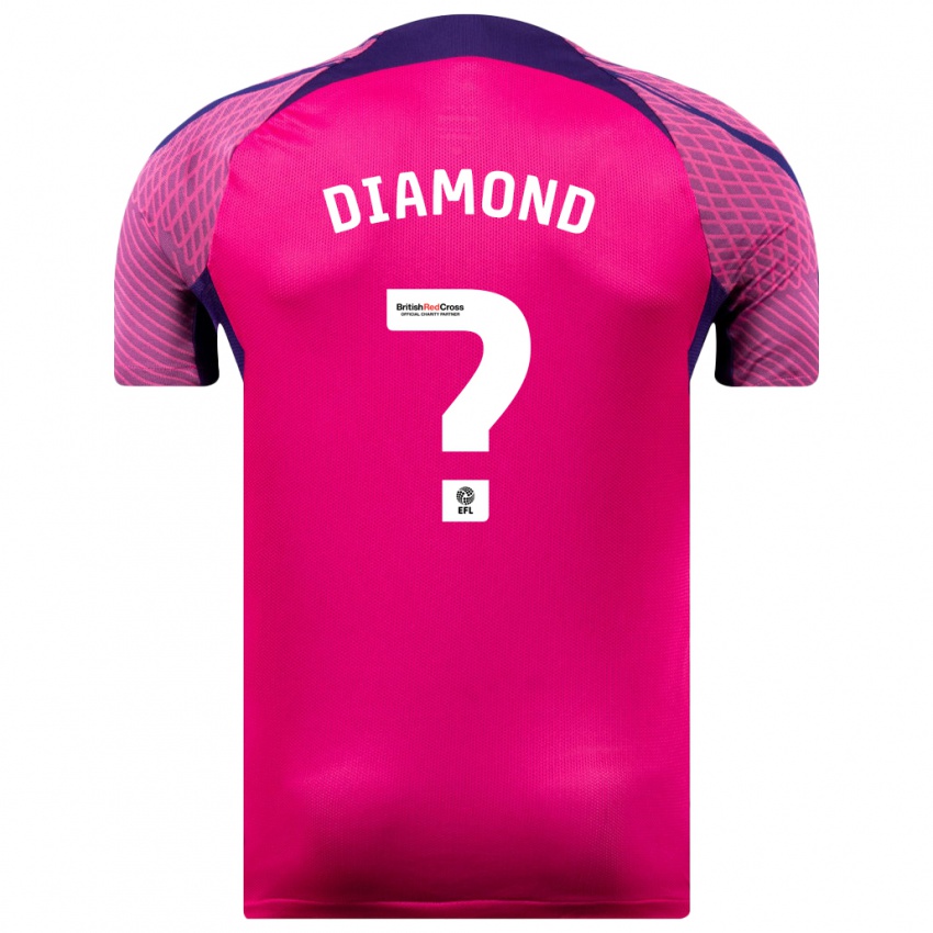 Niño Camiseta Jack Diamond #0 Morado 2ª Equipación 2023/24 La Camisa México