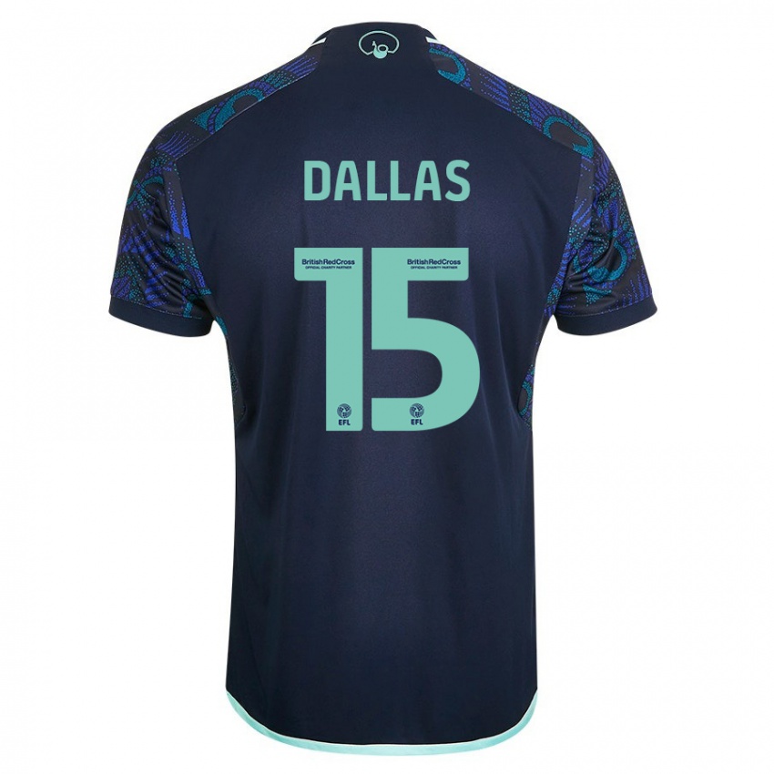 Niño Camiseta Stuart Dallas #15 Azul 2ª Equipación 2023/24 La Camisa México