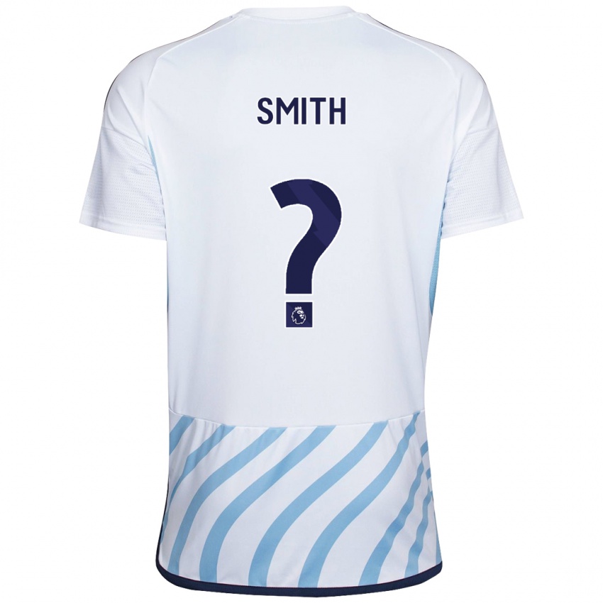 Niño Camiseta Zac Smith #0 Blanco Azul 2ª Equipación 2023/24 La Camisa México