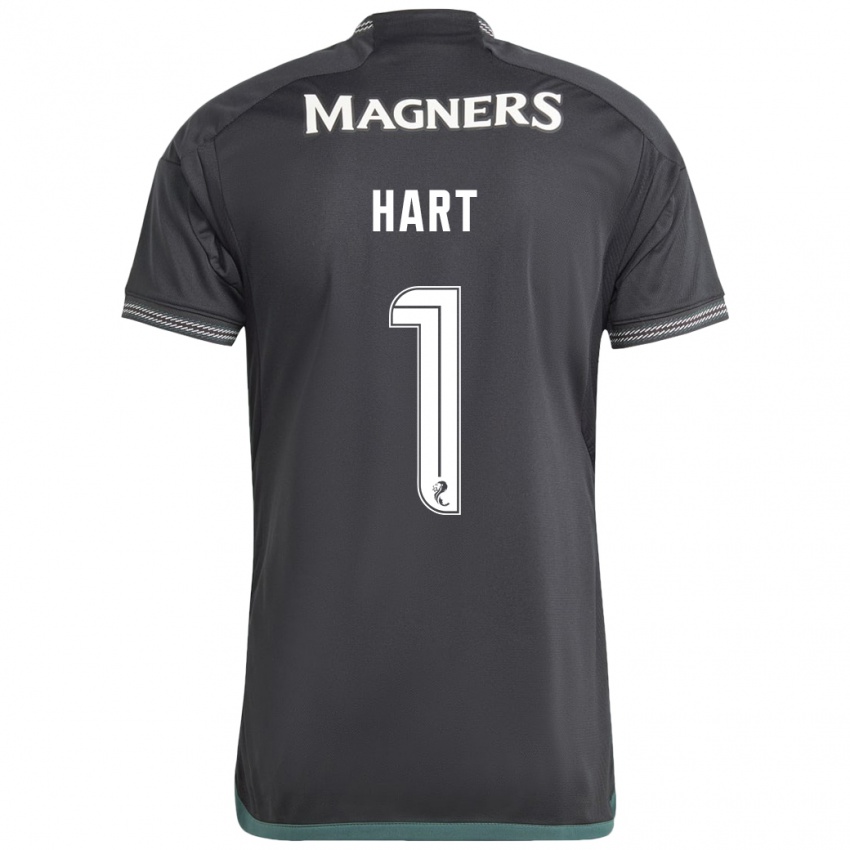 Niño Camiseta Joe Hart #1 Negro 2ª Equipación 2023/24 La Camisa México