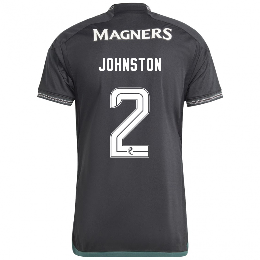 Niño Camiseta Alistair Johnston #2 Negro 2ª Equipación 2023/24 La Camisa México