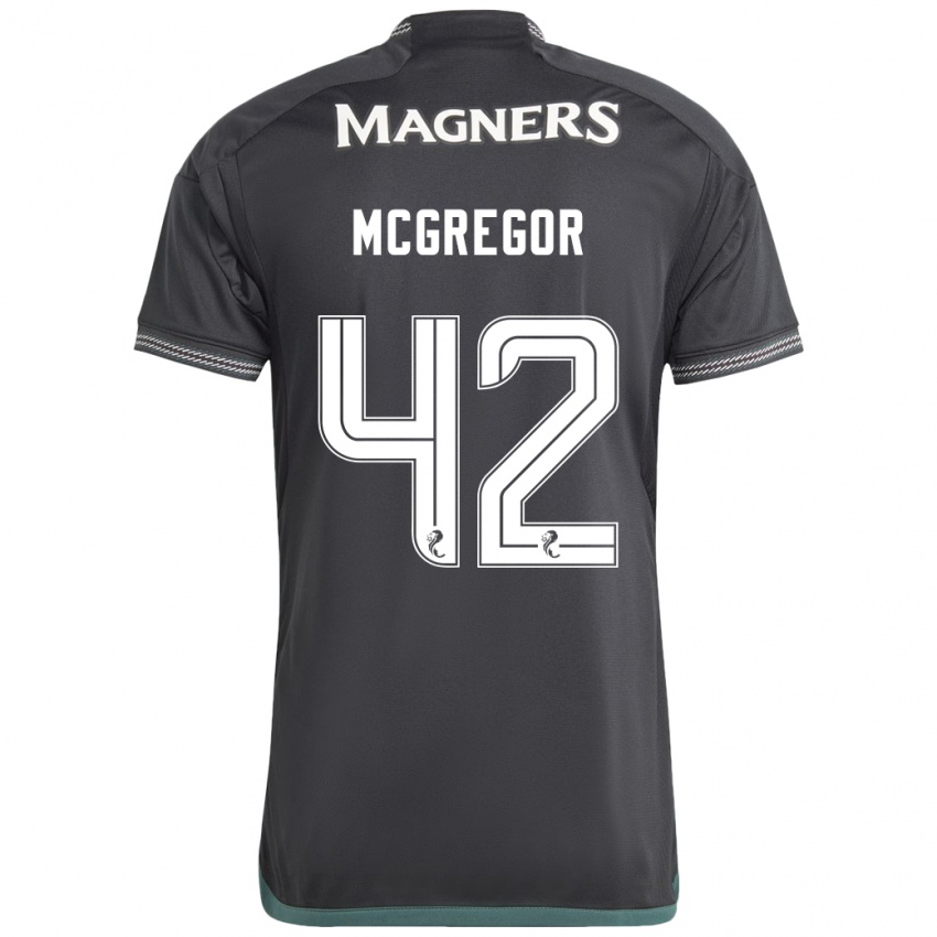Niño Camiseta Callum Mcgregor #42 Negro 2ª Equipación 2023/24 La Camisa México