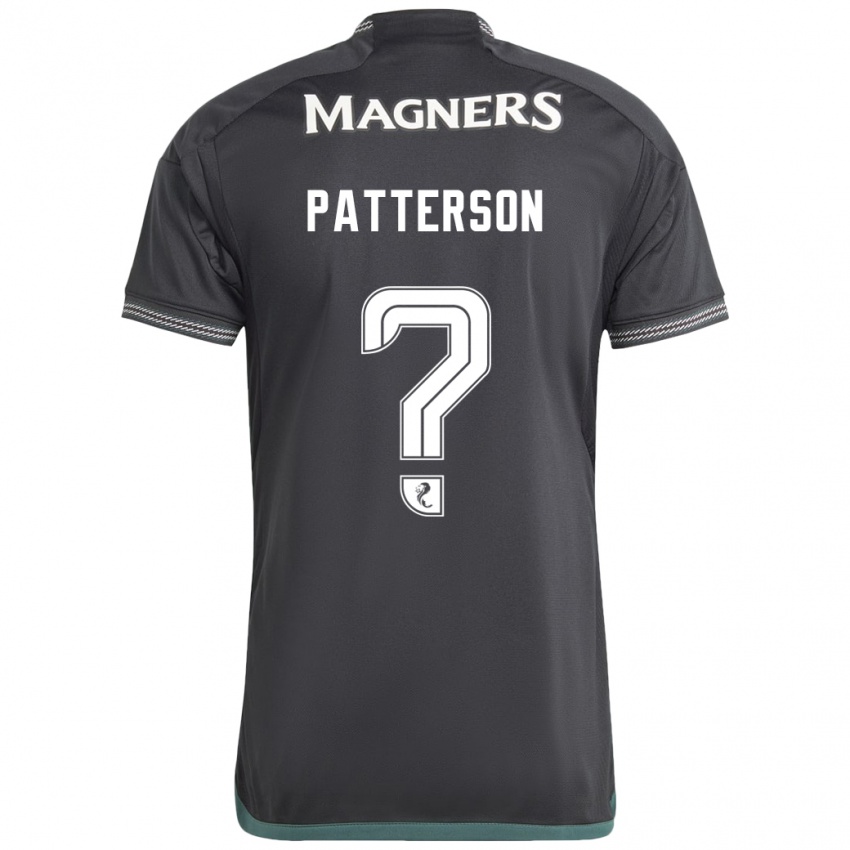 Niño Camiseta Cameron Patterson #0 Negro 2ª Equipación 2023/24 La Camisa México