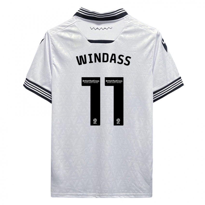 Niño Camiseta Josh Windass #11 Blanco 2ª Equipación 2023/24 La Camisa México