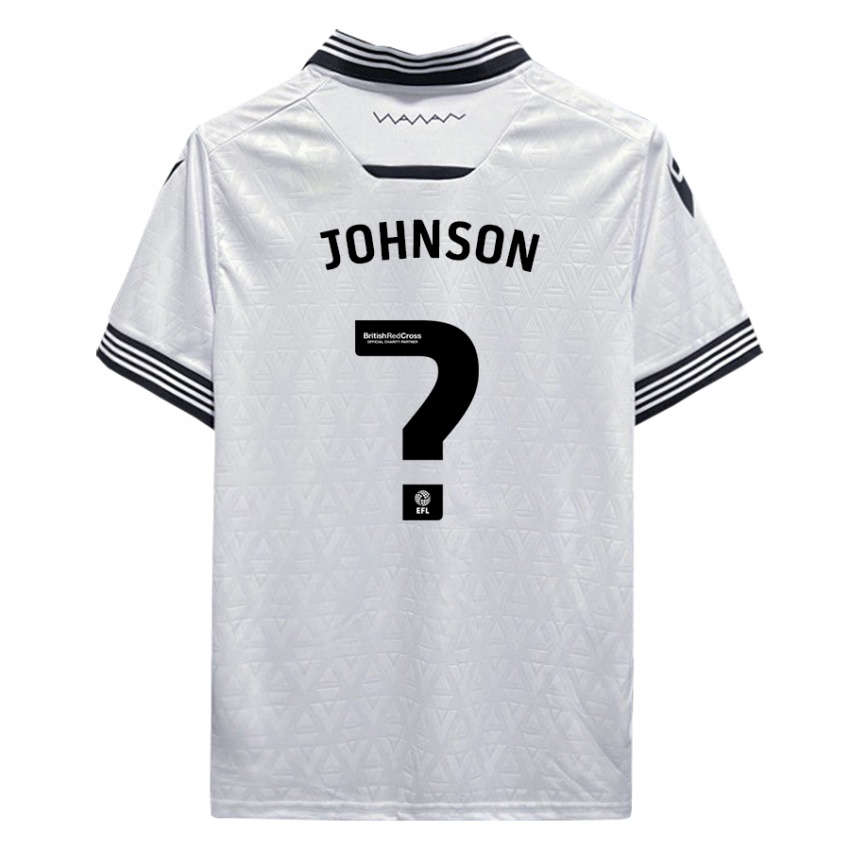 Niño Camiseta Reece Johnson #0 Blanco 2ª Equipación 2023/24 La Camisa México