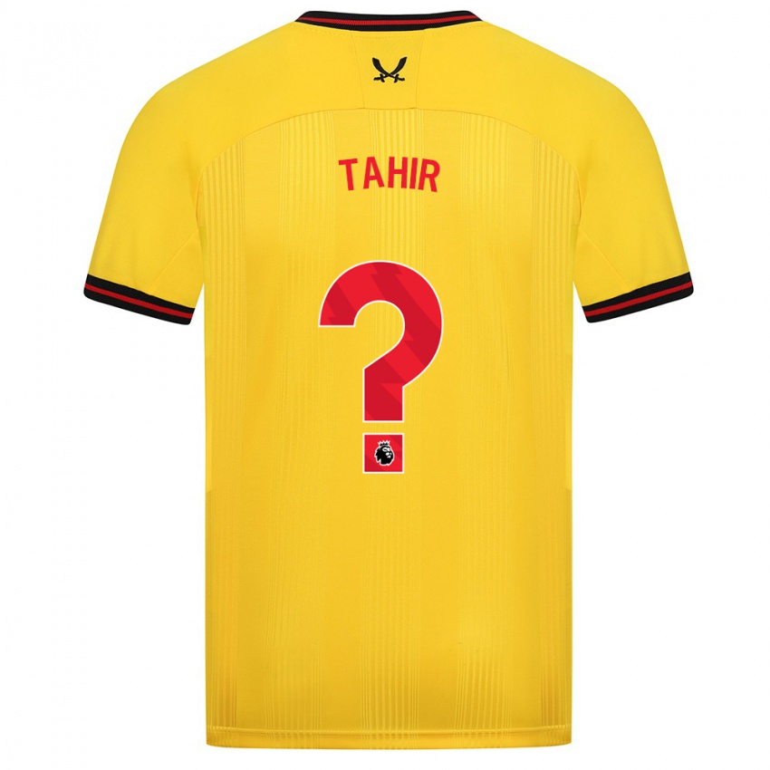 Niño Camiseta Zain Tahir #0 Amarillo 2ª Equipación 2023/24 La Camisa México