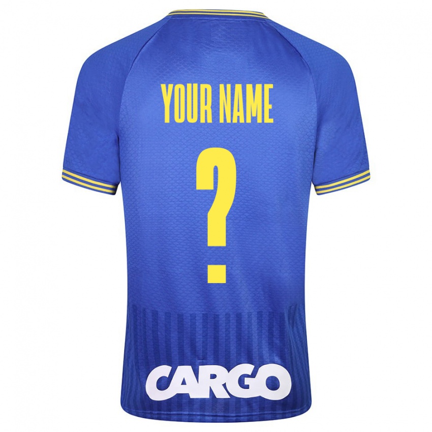 Niño Camiseta Su Nombre #0 Azul 2ª Equipación 2023/24 La Camisa México