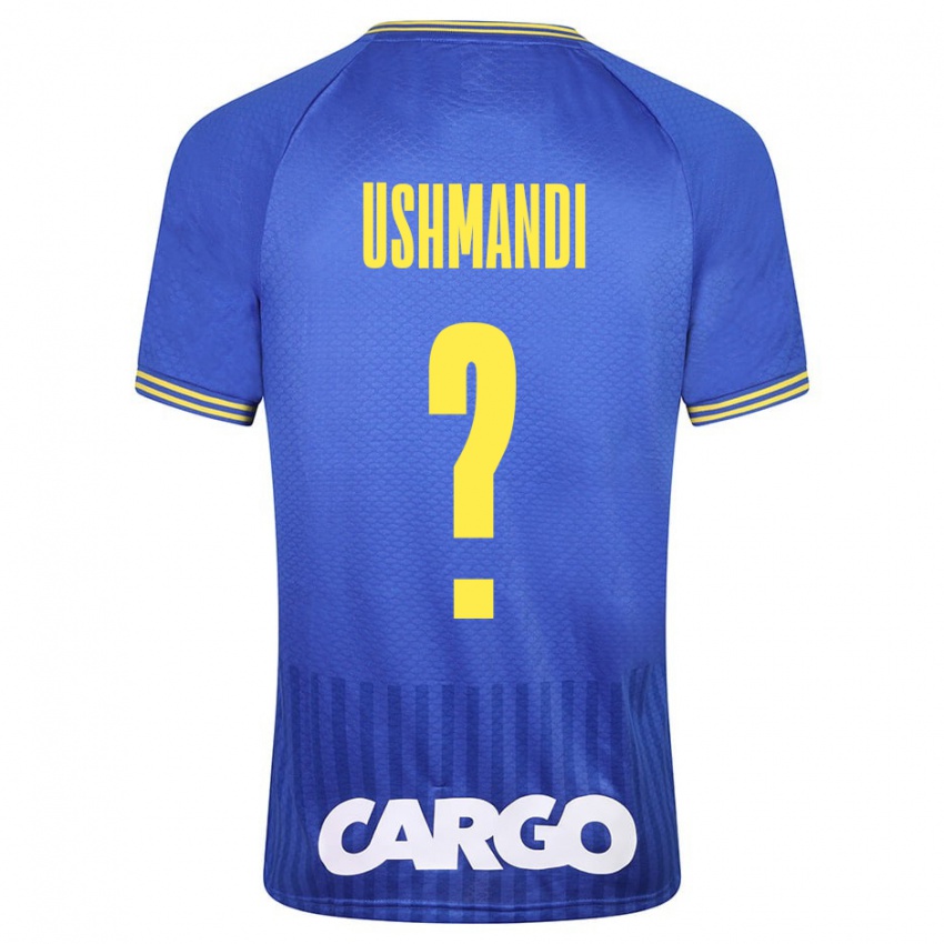 Niño Camiseta Anar Ushmandi #0 Azul 2ª Equipación 2023/24 La Camisa México