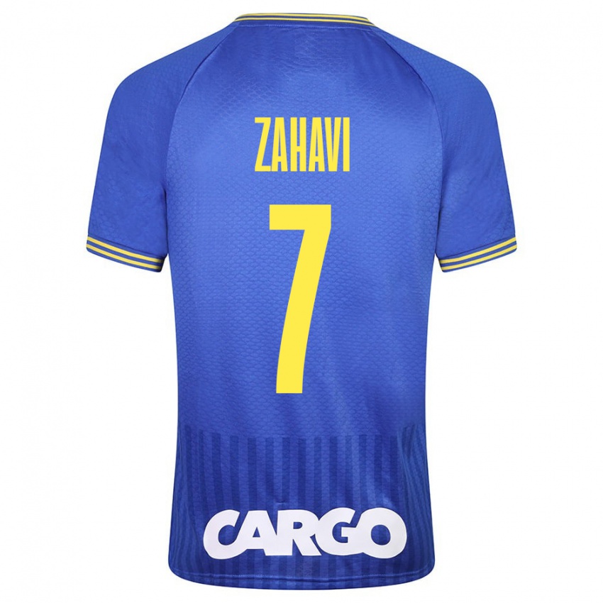 Niño Camiseta Eran Zahavi #7 Azul 2ª Equipación 2023/24 La Camisa México