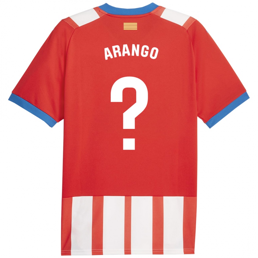 Hombre Camiseta Juan Arango #0 Rojo Blanco 1ª Equipación 2023/24 La Camisa México