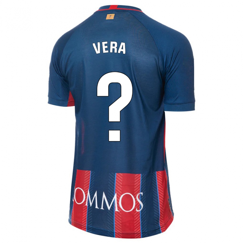 Hombre Camiseta Ángel Vera #0 Armada 1ª Equipación 2023/24 La Camisa México