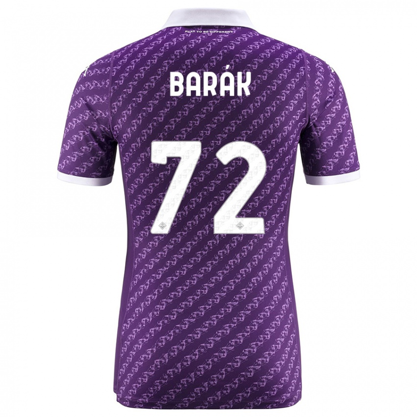 Hombre Camiseta Antonin Barak #72 Violeta 1ª Equipación 2023/24 La Camisa México