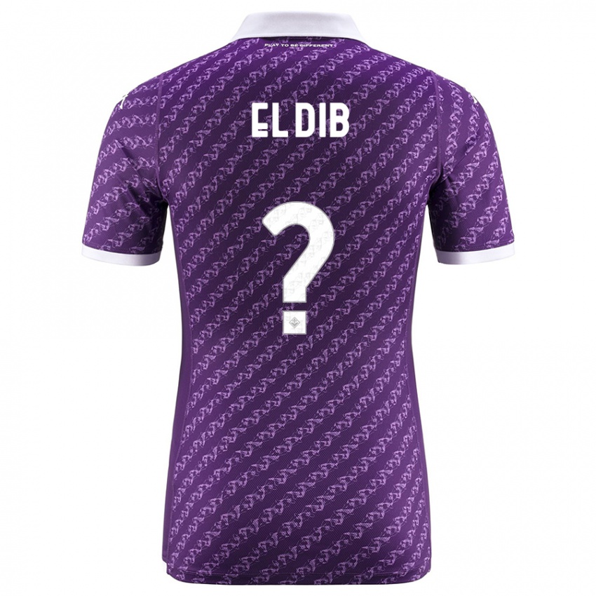 Hombre Camiseta Karim El Dib #0 Violeta 1ª Equipación 2023/24 La Camisa México