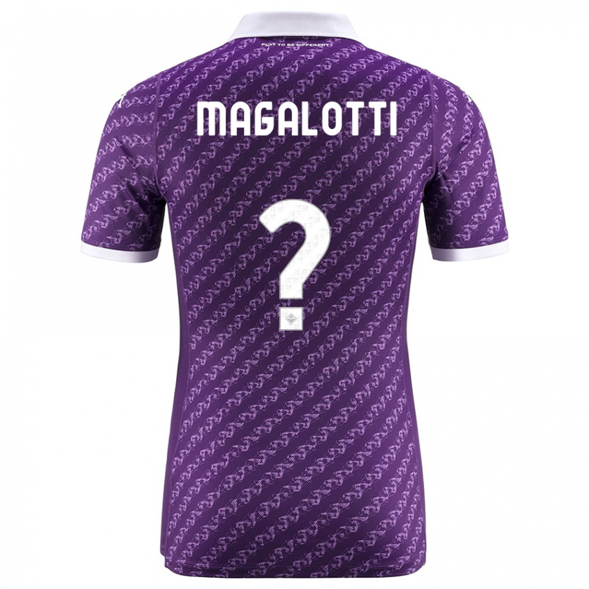 Hombre Camiseta Mattia Magalotti #0 Violeta 1ª Equipación 2023/24 La Camisa México