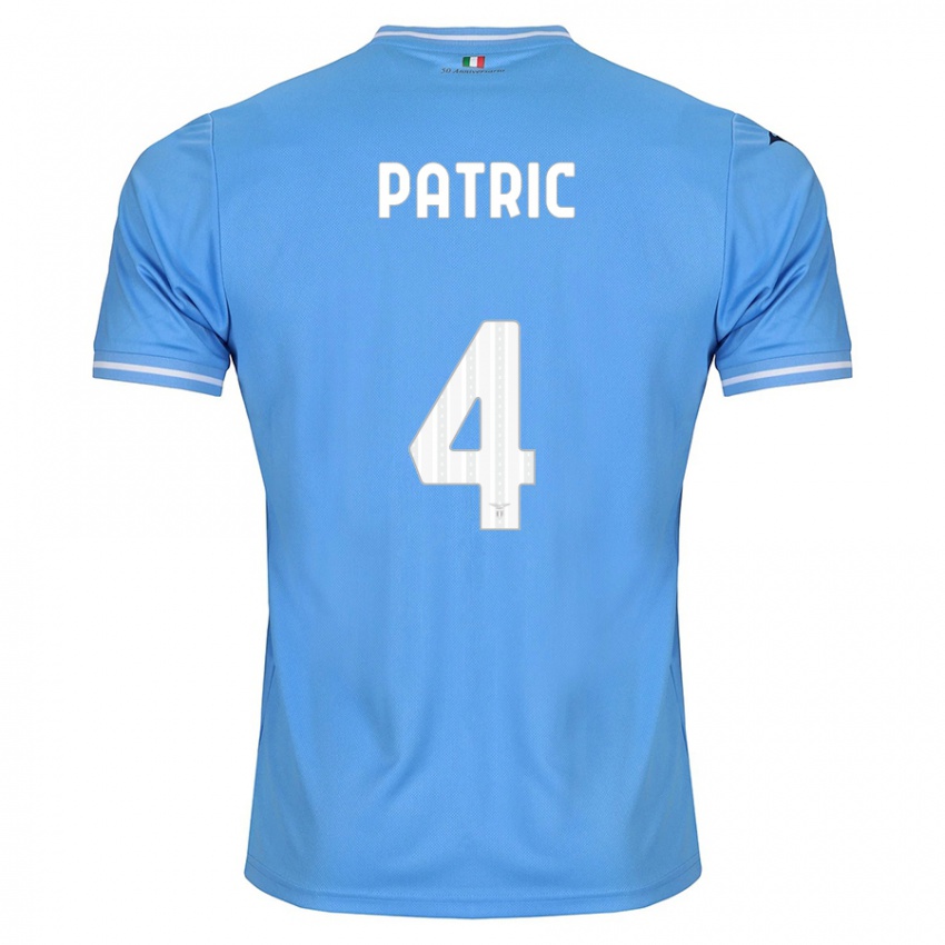 Hombre Camiseta Patric #4 Azul 1ª Equipación 2023/24 La Camisa México