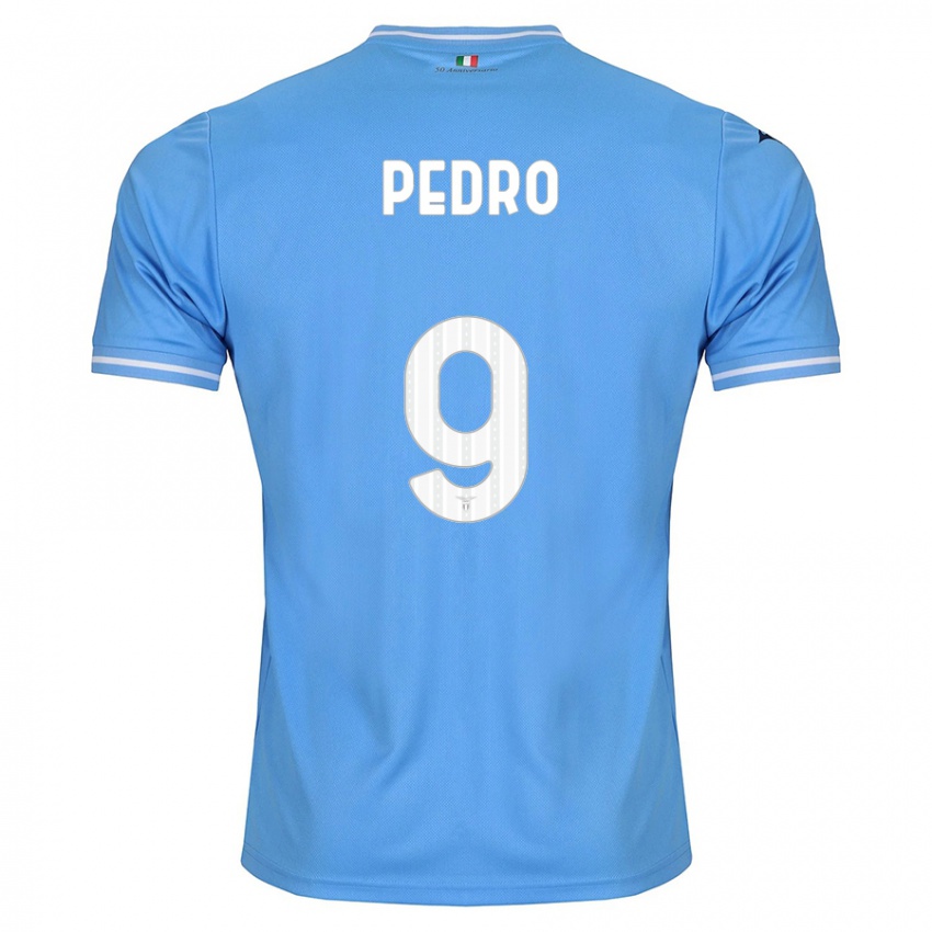Hombre Camiseta Pedro #9 Azul 1ª Equipación 2023/24 La Camisa México