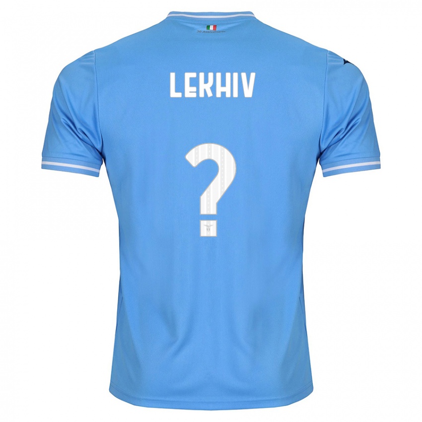 Hombre Camiseta Maksym Lekhiv #0 Azul 1ª Equipación 2023/24 La Camisa México