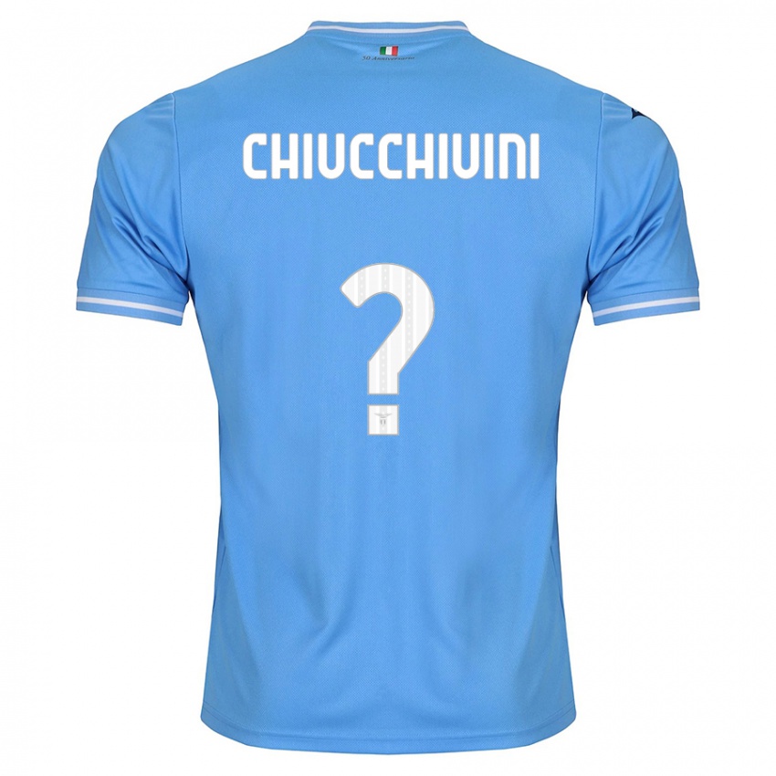 Hombre Camiseta Lorenzo Chiucchiuini #0 Azul 1ª Equipación 2023/24 La Camisa México