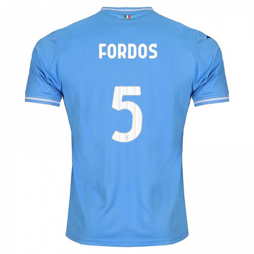 Hombre Camiseta Beatrix Fordos #5 Azul 1ª Equipación 2023/24 La Camisa México