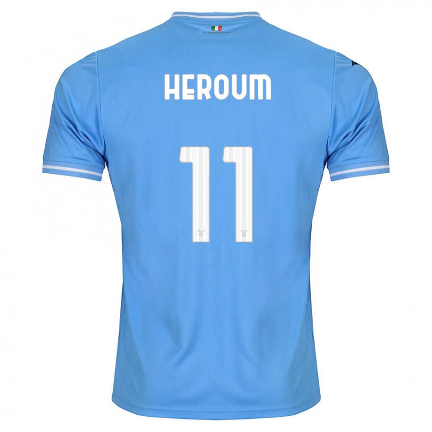 Hombre Camiseta Nora Heroum #11 Azul 1ª Equipación 2023/24 La Camisa México
