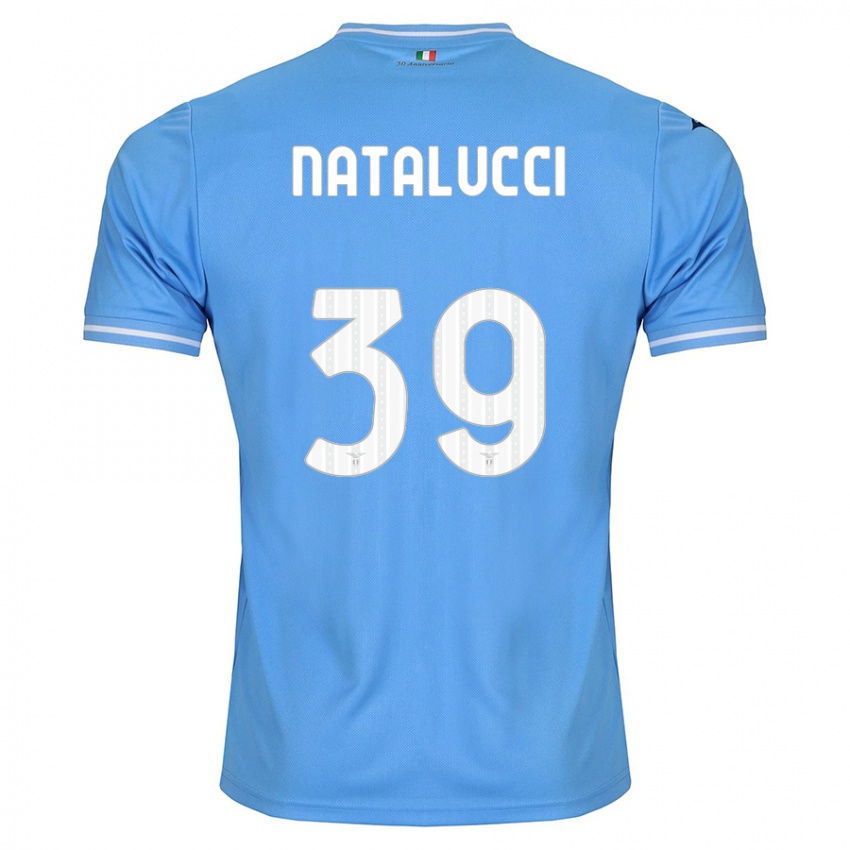 Hombre Camiseta Serena Natalucci #39 Azul 1ª Equipación 2023/24 La Camisa México