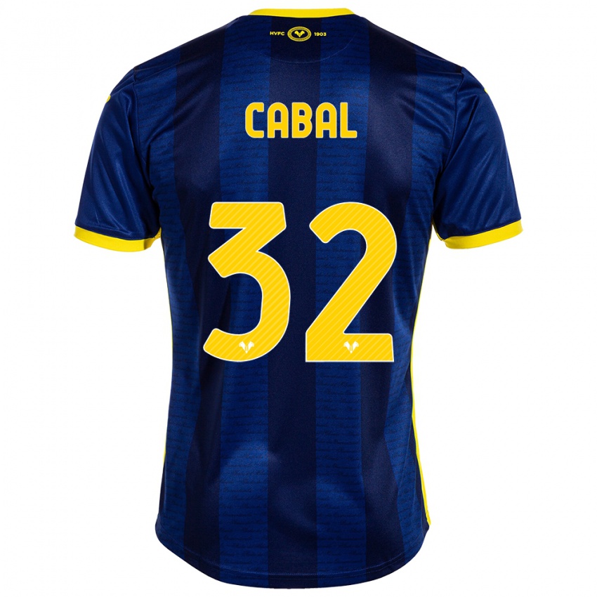 Hombre Camiseta Juan Cabal #32 Armada 1ª Equipación 2023/24 La Camisa México