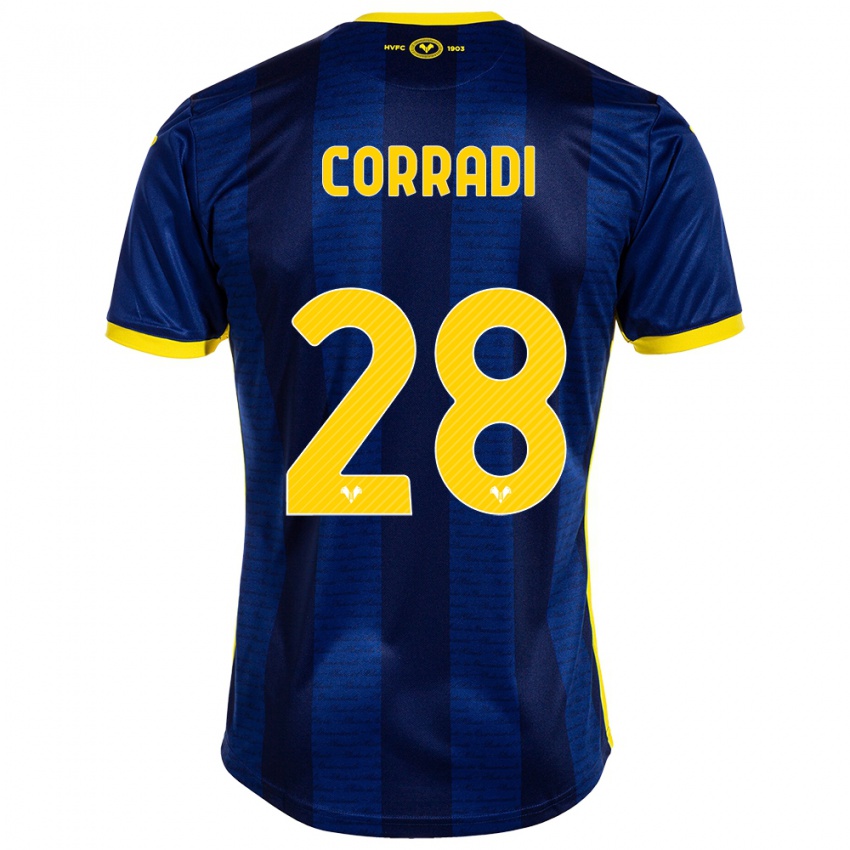 Hombre Camiseta Christian Corradi #28 Armada 1ª Equipación 2023/24 La Camisa México
