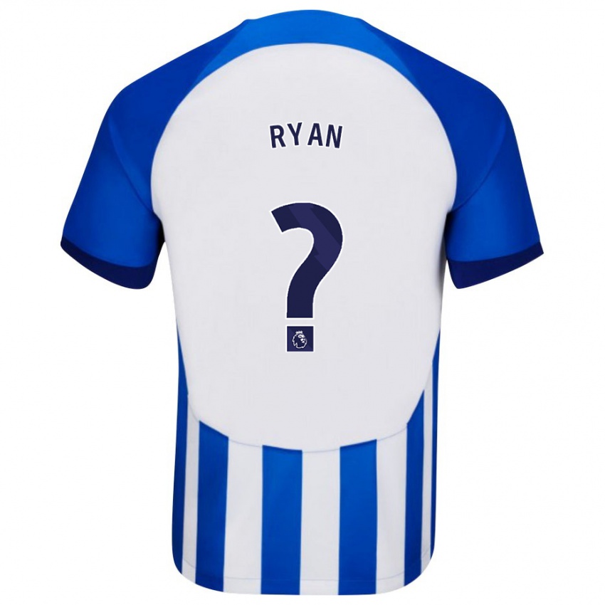 Hombre Camiseta Kain Ryan #0 Azul 1ª Equipación 2023/24 La Camisa México