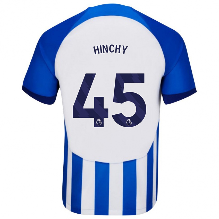 Hombre Camiseta Jack Hinchy #45 Azul 1ª Equipación 2023/24 La Camisa México