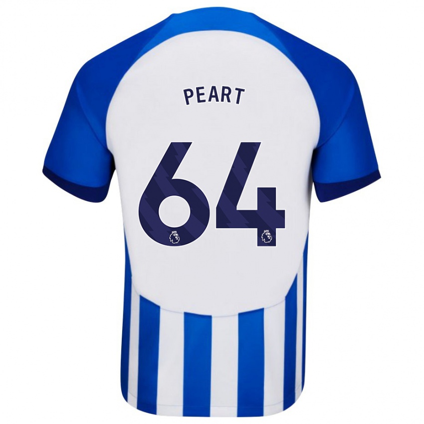 Hombre Camiseta Brody Peart #64 Azul 1ª Equipación 2023/24 La Camisa México