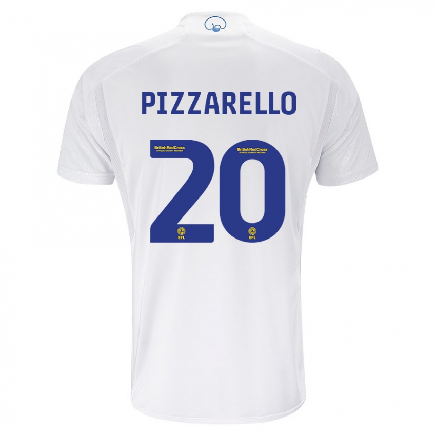 Hombre Camiseta Charlyann Pizzarello #20 Blanco 1ª Equipación 2023/24 La Camisa México