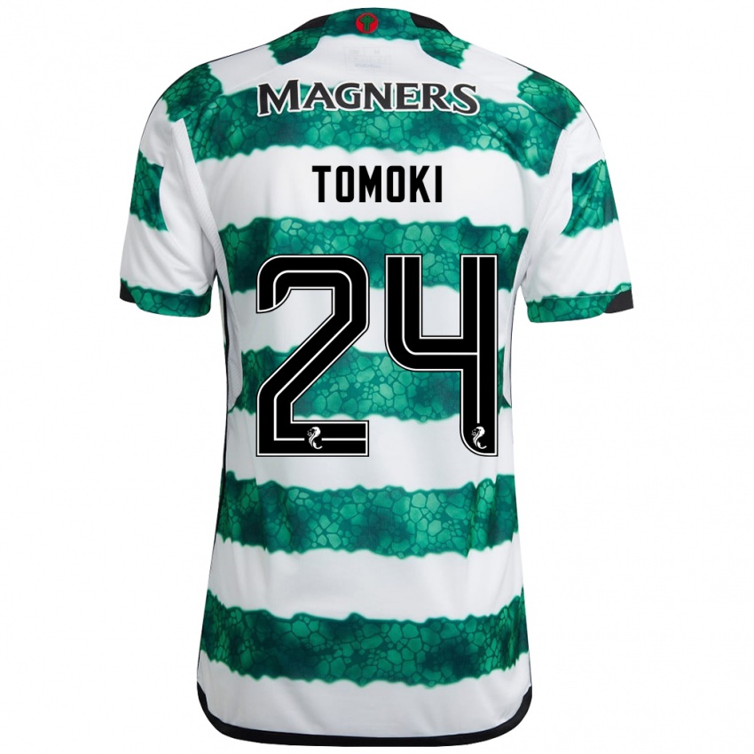 Hombre Camiseta Tomoki Iwata #24 Verde 1ª Equipación 2023/24 La Camisa México