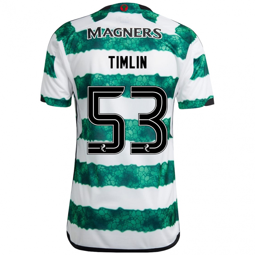 Hombre Camiseta Sophie Timlin #53 Verde 1ª Equipación 2023/24 La Camisa México