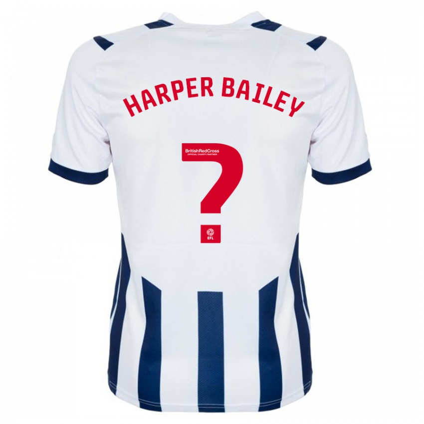 Hombre Camiseta Aaron Harper-Bailey #0 Blanco 1ª Equipación 2023/24 La Camisa México