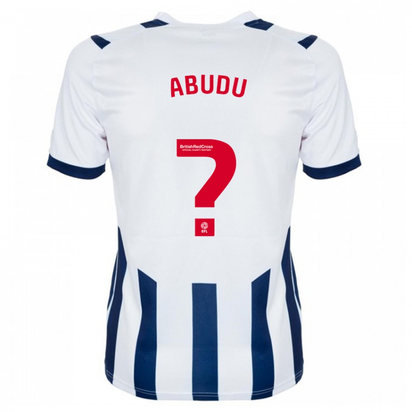 Hombre Camiseta Abdul Abudu #0 Blanco 1ª Equipación 2023/24 La Camisa México