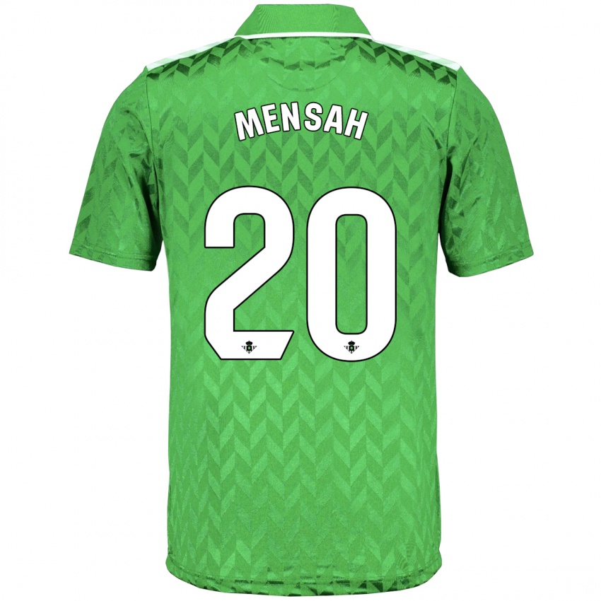 Hombre Camiseta Mawuli Mensah #20 Verde 2ª Equipación 2023/24 La Camisa México