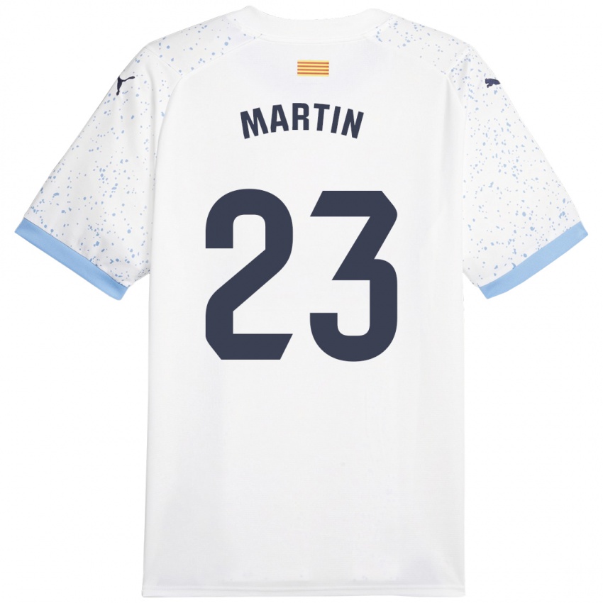 Hombre Camiseta Iván Martín #23 Blanco 2ª Equipación 2023/24 La Camisa México