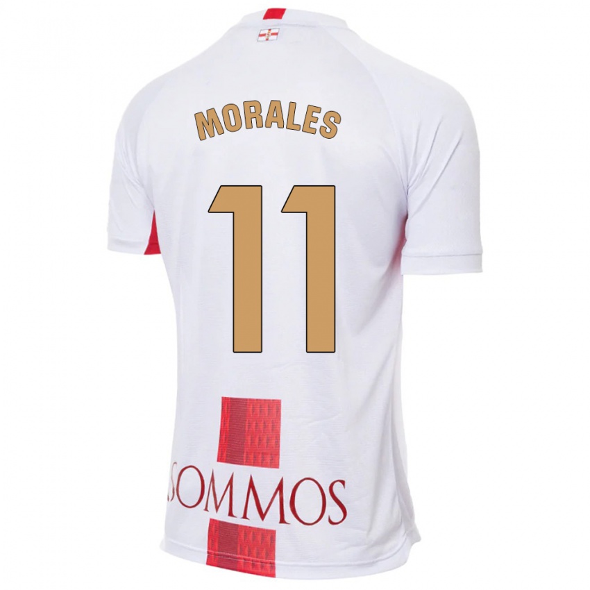 Hombre Camiseta Carolina Morales #11 Blanco 2ª Equipación 2023/24 La Camisa México