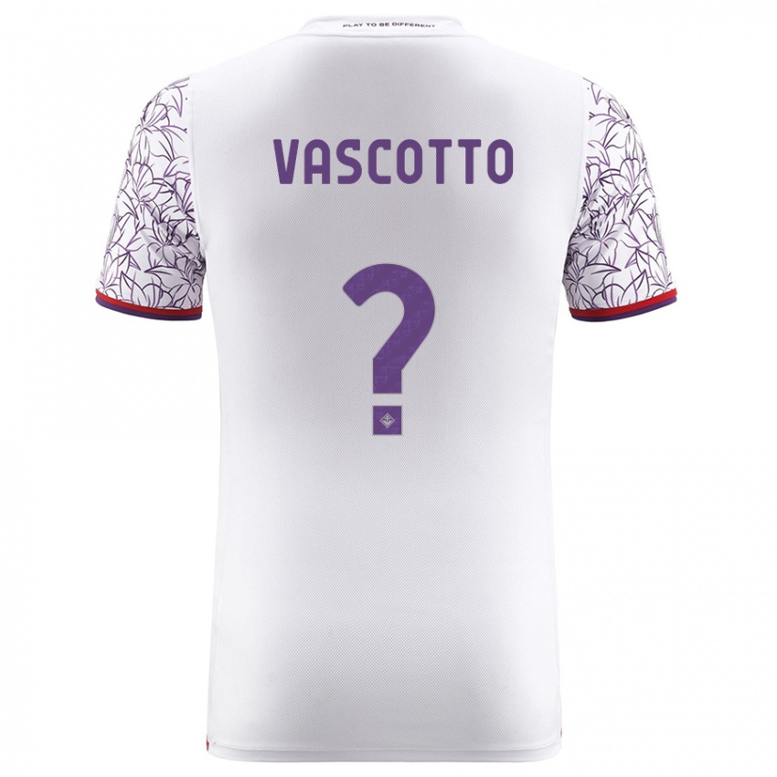 Hombre Camiseta Edoardo Vascotto #0 Blanco 2ª Equipación 2023/24 La Camisa México