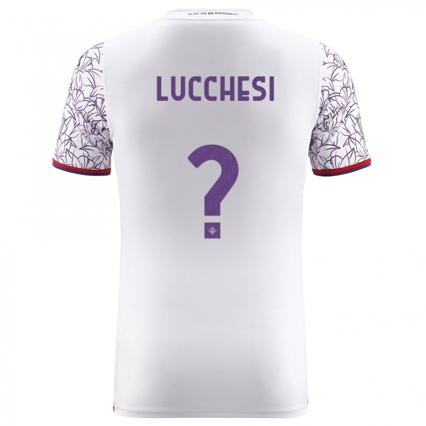 Hombre Camiseta Andrea Lucchesi #0 Blanco 2ª Equipación 2023/24 La Camisa México
