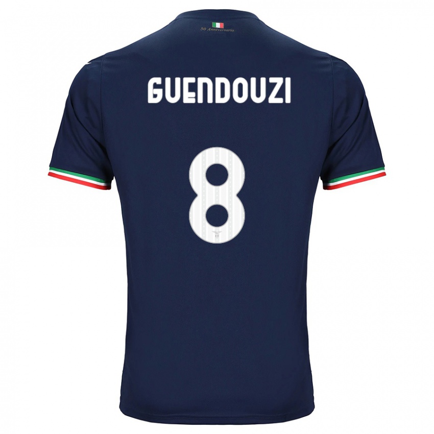 Hombre Camiseta Matteo Guendouzi #8 Armada 2ª Equipación 2023/24 La Camisa México