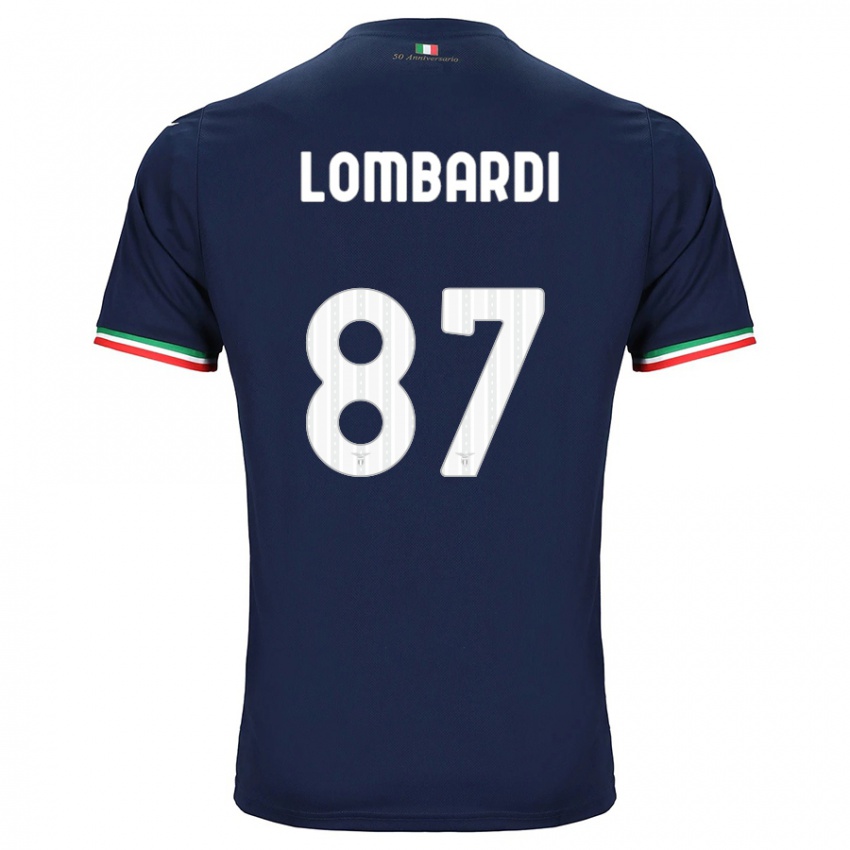 Hombre Camiseta Cristiano Lombardi #87 Armada 2ª Equipación 2023/24 La Camisa México