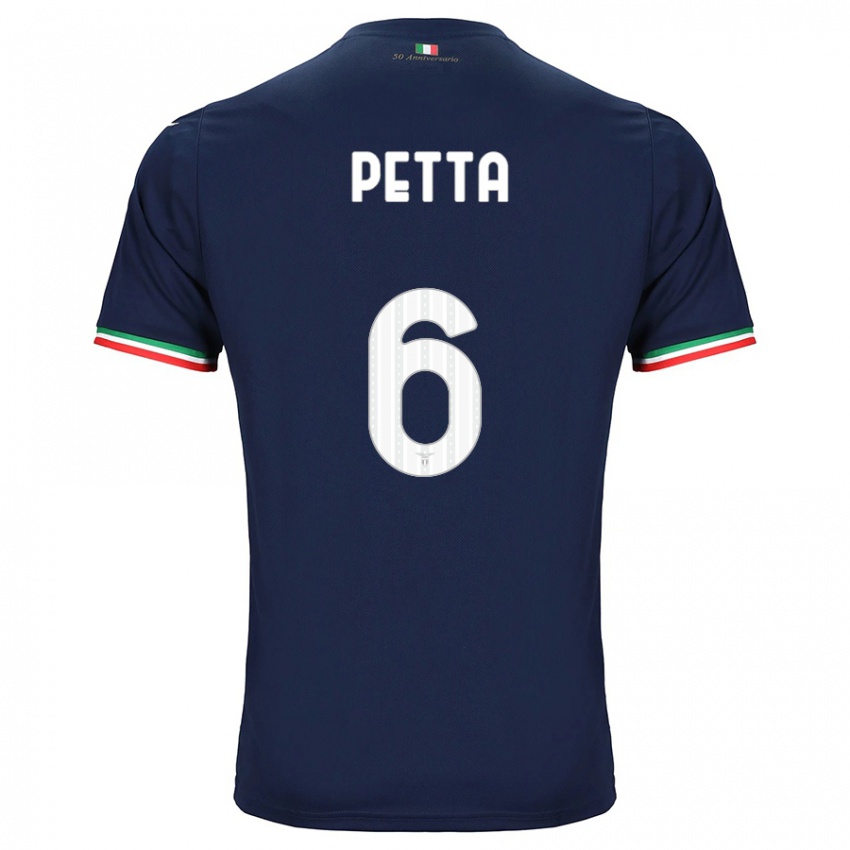 Hombre Camiseta Andrea Petta #6 Armada 2ª Equipación 2023/24 La Camisa México