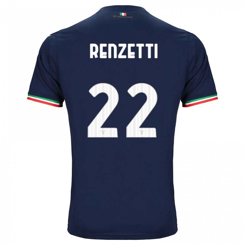 Hombre Camiseta Davide Renzetti #22 Armada 2ª Equipación 2023/24 La Camisa México